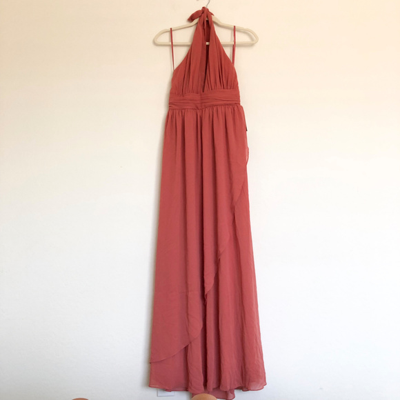 Lulus Stop and Stare Halter Maxi Dress - Picture 2 of 8